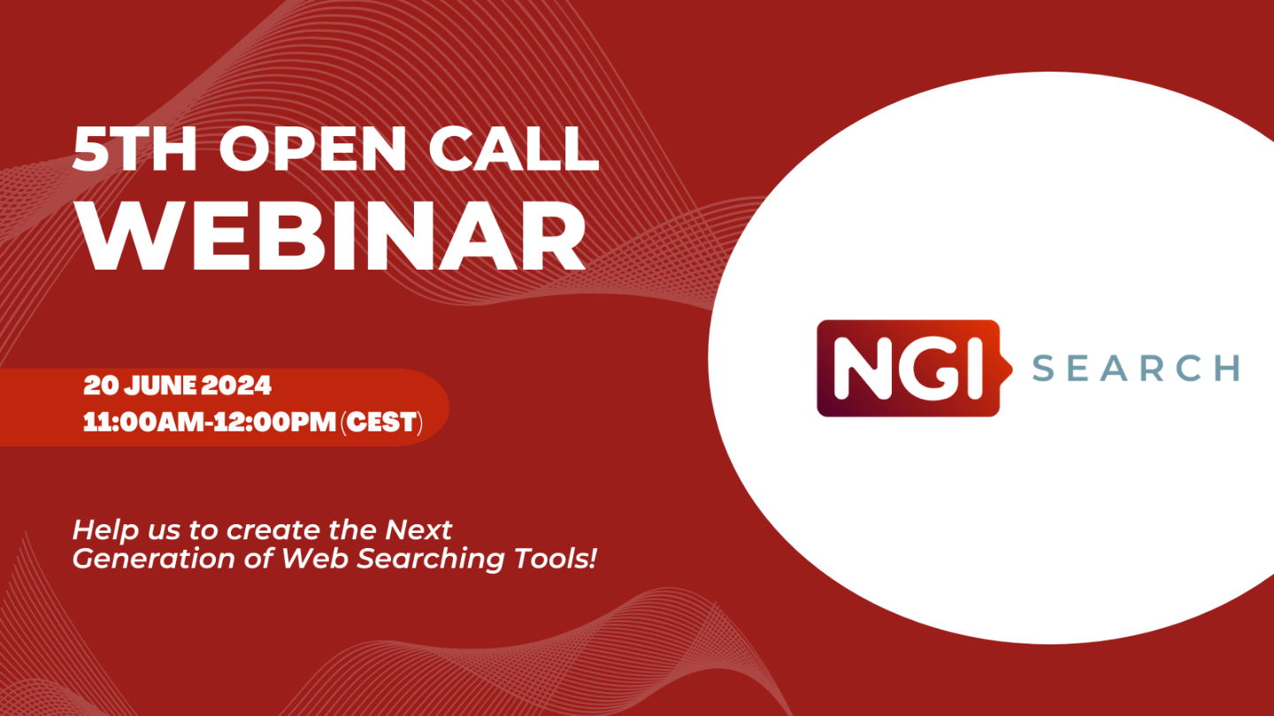 NGI Search 5th Open Call Webinar