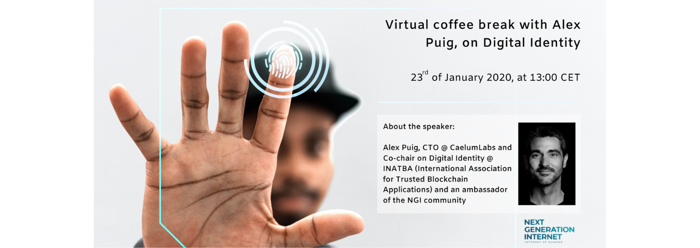 Virtual coffee break with Alex Puig, on Digital Identity