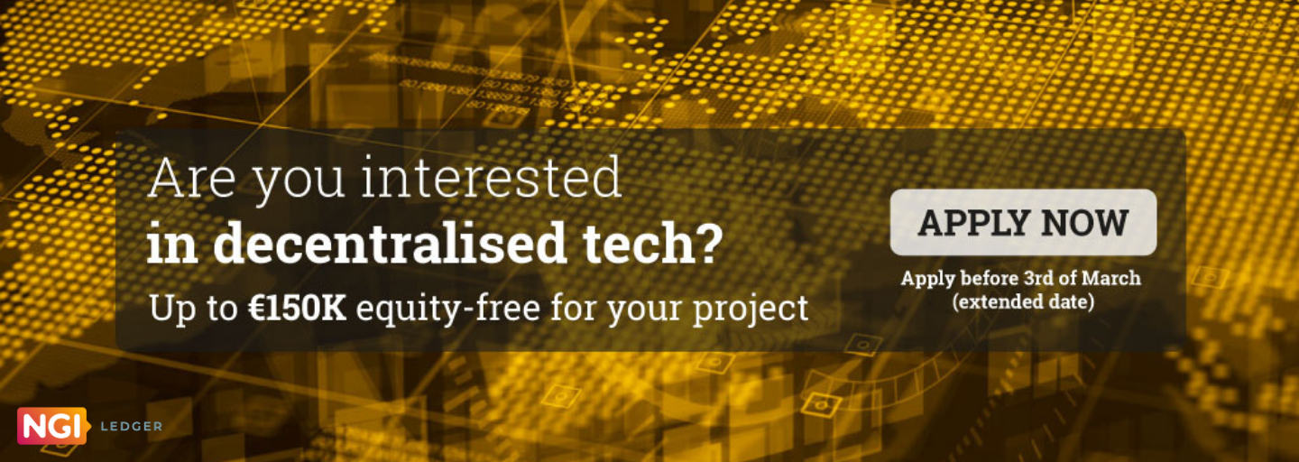 Today is the day! LEDGER 3rd Open Call submissions will be accepted until today @ 18:00 CET