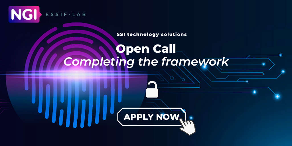"Completing the framework", the final eSSIF-Lab's Open Call  is now open and running!
