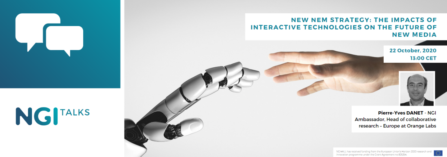 "The impacts of interactive technologies on the future of new media” by Pierre Yves Danet